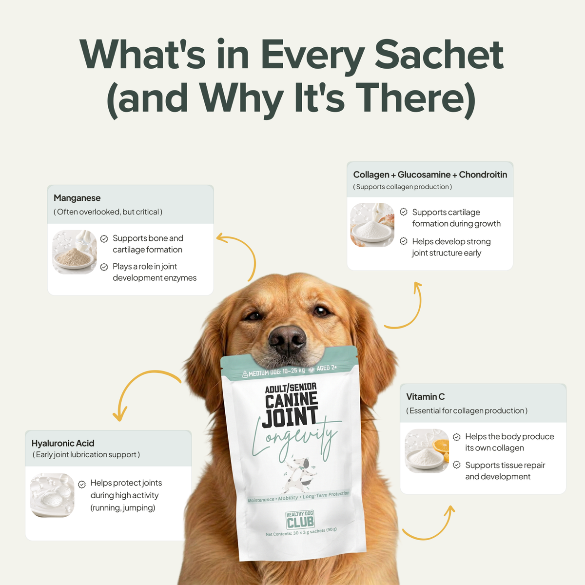 Dog Joint Care - Daily Sachets