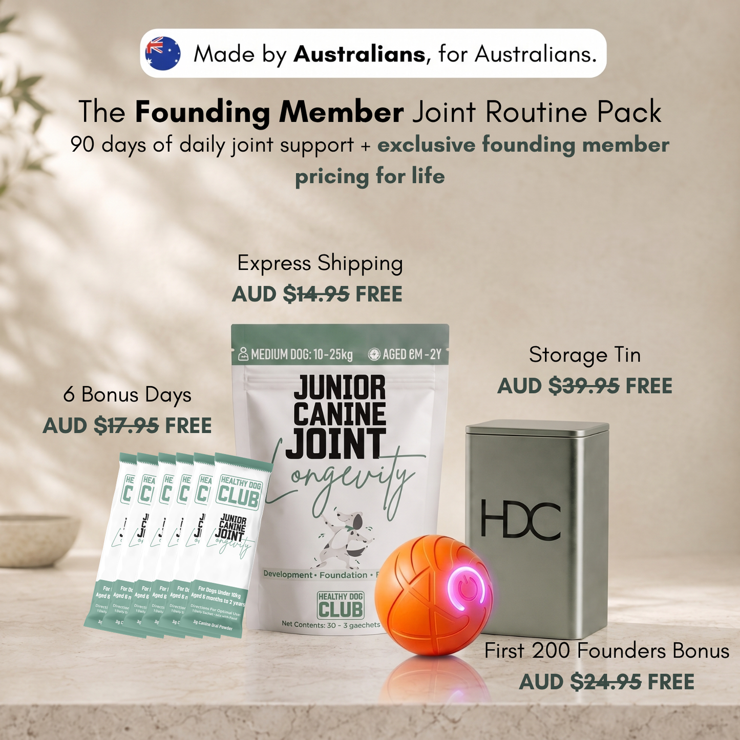 Canine Joint Longevity - Founding Member Pre-Sale